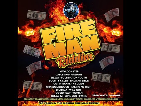 Fireman Riddim (Mix) Black Metro Music / Mavado, Bounty Killer, Sizzla, Capleton, Bramma, D Blackz.