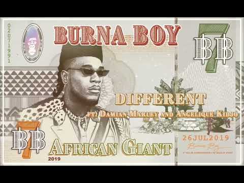 Burna Boy - Different (feat. Damian Marley and Angelique Kidjo) [Official Audio]