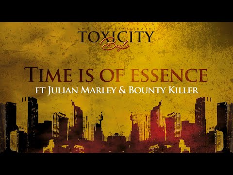 Bugle &amp; Bounty Killer &amp; Julian Marley - Time Is Of Essence (Lyrics Video)