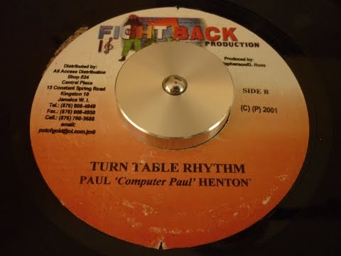 TURN TABLE RIDDIM - FIGHT BACK PRODUCTION