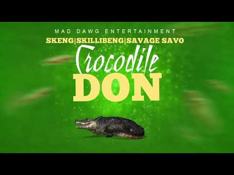Skeng x Skillibeng x Savage Savo - Cocodile Don [Audio Visualizer]