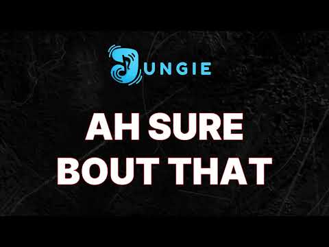 Jungie - Ah Sure Bout That (Official Audio) | Soca