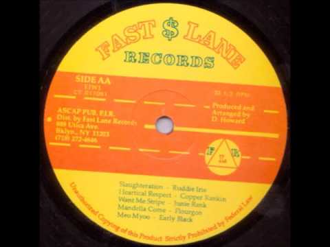 Junie Ranks - Want Me Stripe - LP Fast Lane - 80&#039;S DANCEHALL