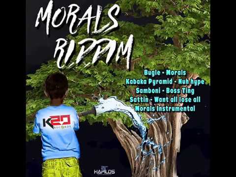 Morals Riddim Mix Feat. Kabaka Pyramid, Bugle, (K20 Records/21 Hapilos) (March 2017)
