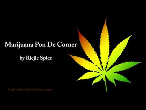 Marijuana Pon De Corner - Richie Spice (Lyrics)