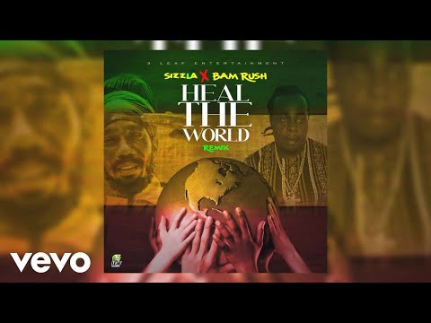 Sizzla - Heal The World Remix (Official Visualizer) ft. Bam Rush