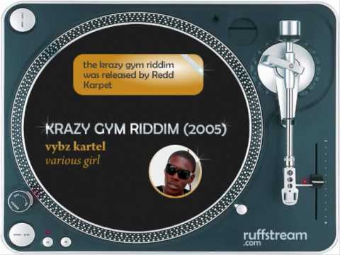 Krazy Gym riddim MIX (2005) Sizzla,Kartel,Mega Banton,Powerman,Delly Ranx,Aisha