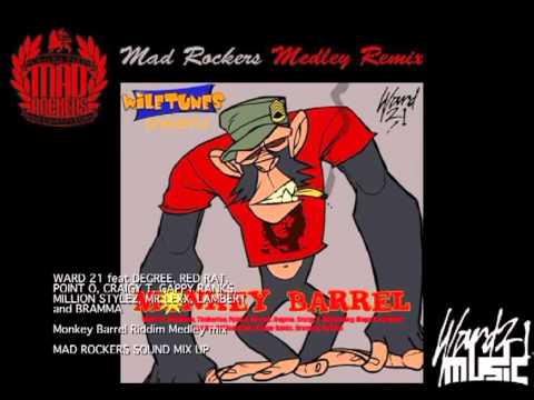 Monkey Barrel Riddim (Mad Rakkas medley mix) JAN 2012 (with LINK)