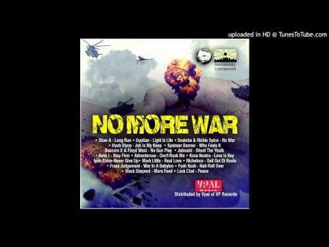 NO MORE WAR RIDDIM MIX BY SELECTOR UK RONDON 2014 (BONNER CORNERSTONE MUSIC)