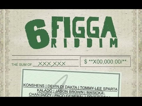 6 Figga Riddim Mix - Tommy Lee Sparta, Masicka , Konshens &amp; More | August 2015