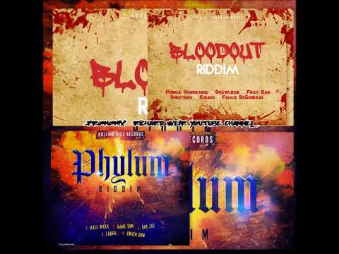 BLOODOUT / PHYLUM RIDDIM (Mix-Aug 2019) LITTLE THUNDER MUSIC / ROLLING DICE RECORDS