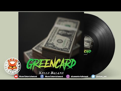 Kellz Balanz - GreenCard [Audio Visualizer]