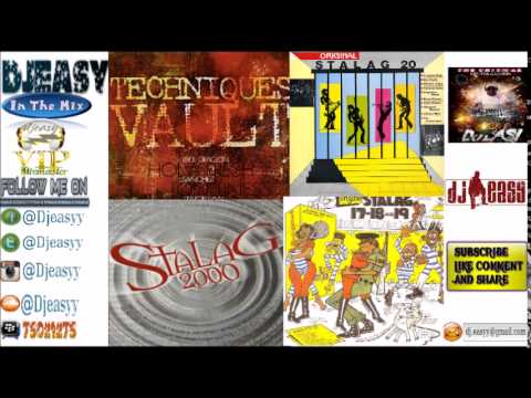 Stalag Riddim Mix {1985 - 2000} (Techniques ,Digital B,Massive B,Priceless,Jammys) mix by djeasy