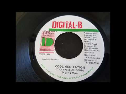 Norris Man - Cool Meditation - Digital B 7&quot; 1998