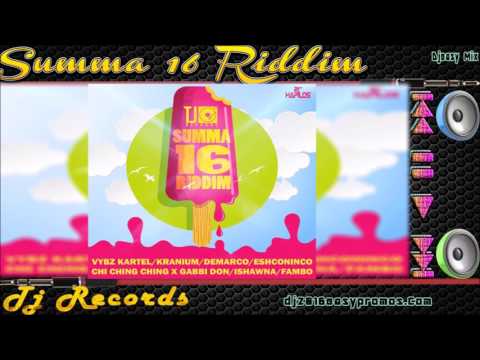 Summa 16 Riddim mix JUNE 2016 ||TJ RECORDS|| @djeasy