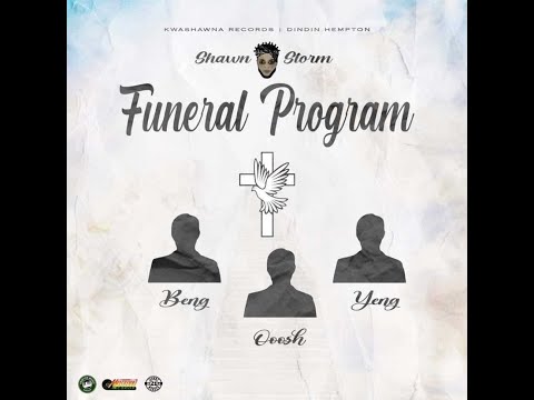 Shawn Storm - Funeral Program
