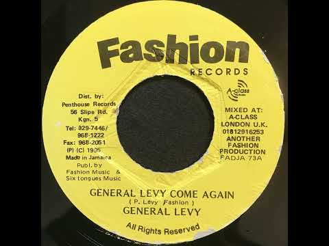 General Levy - General Levy Come Again (1995) - Fashion [UK Dancehall Reggae]