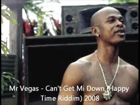 Mr Vegas - Can&#039;t Get Mi Down (Happy Time Riddim) 2008