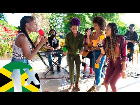 Sevana, Jaz Elise, Lila Ikè and Naomi Cowan | Rock &amp; Groove Riddim Freestyle | 1Xtra Jamaica 2020