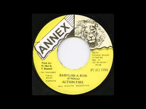 Action Fire ‎– Babylon A Run (1995)