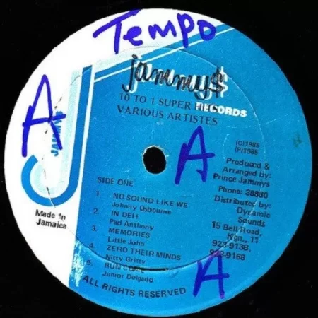 10 to 1 superhits vol 1 - jammys records