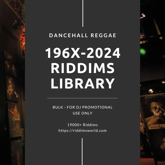 196x - 2023 Dj Promotional Riddims Pack / Collection