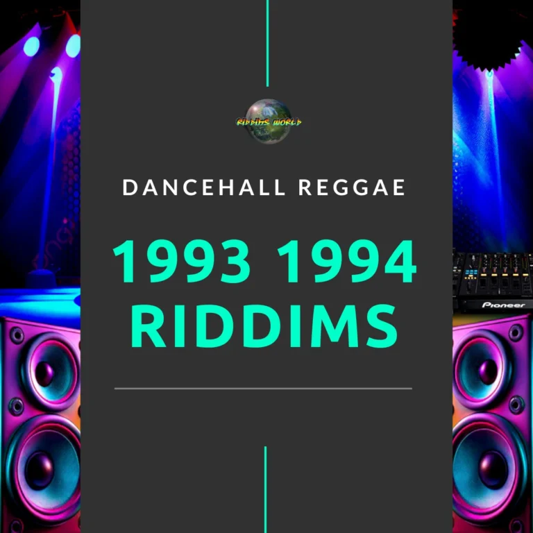 1993-1994 Riddims Collection - Reggae Dancehall