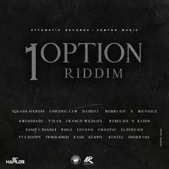 1option Riddim Attomatic Records Hemton Music