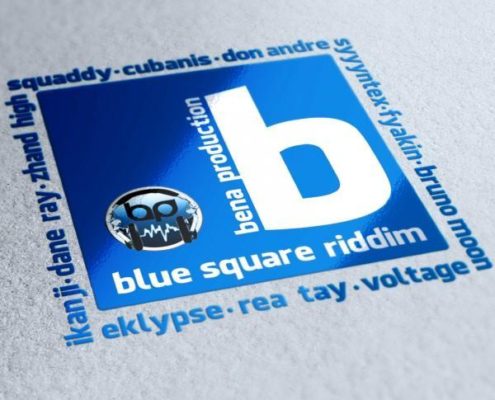 Blue Square Riddim Cover 600x600