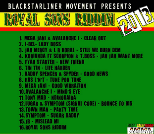 royal sons riddim - blackstarliner movement