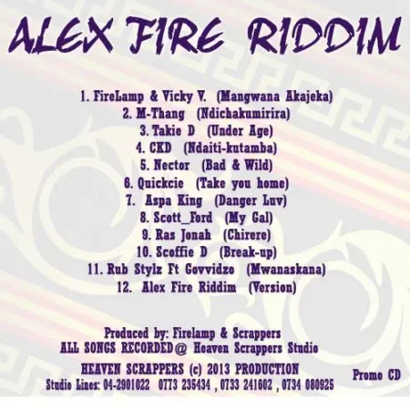 alexfire riddim - scrappers production