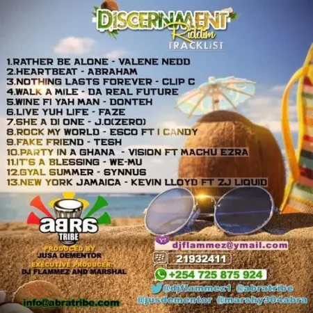 discernment riddim - jusa dementor