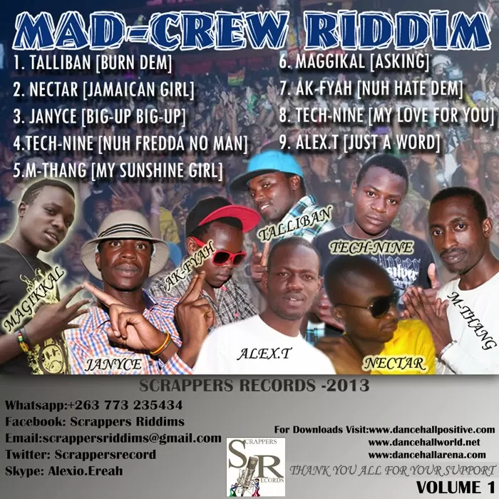 mad-crew riddim - scrappers records