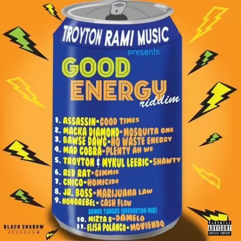 good energy riddim promo  - troyton rami | black shadow