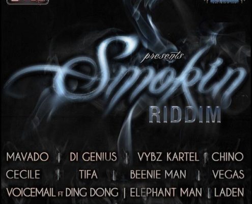 Smokin Riddim Cd Front Cover