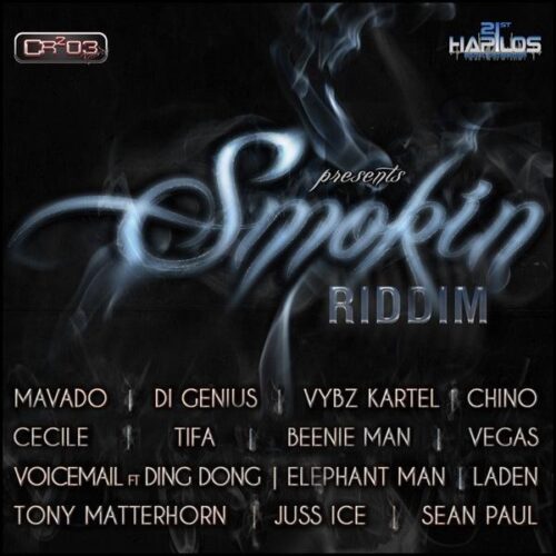 Smokin Riddim Cd Front Cover