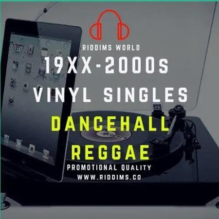 19xx-2000s Reggae Dancehall Vinyl Singles Pack