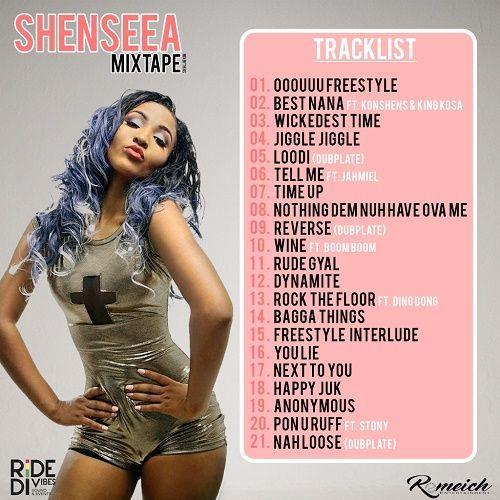 Shenseea Official Mixtape Ride Di Vibes Sound shenseea official mixtape ride di