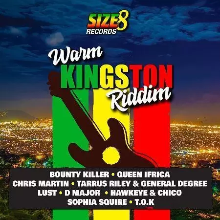 warm kingston riddim (reggae dancehall) - size 8 records