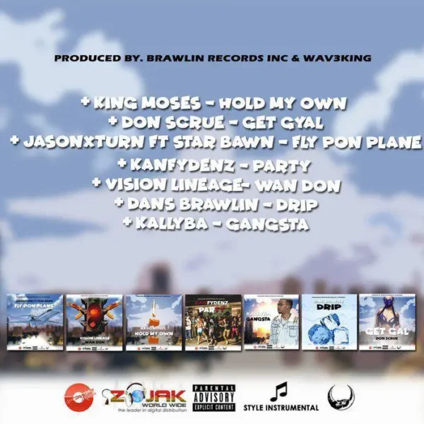 style riddim - brawlin records production