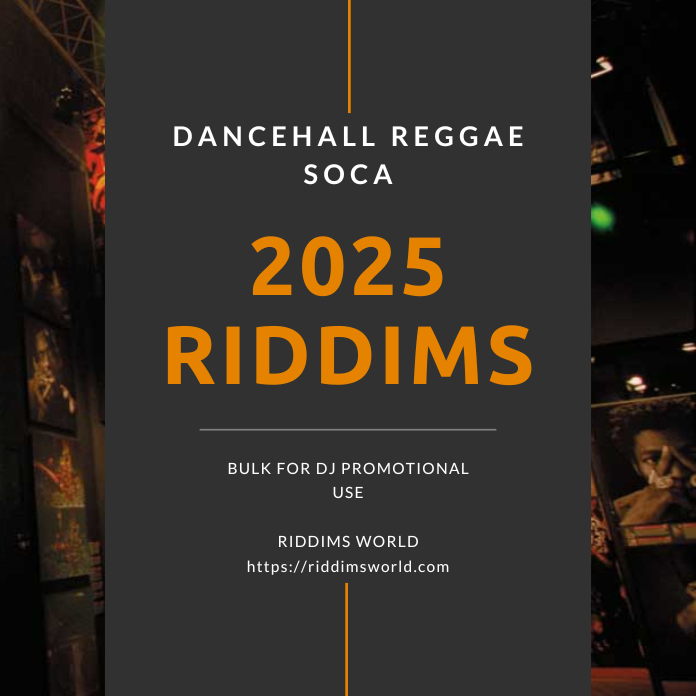 2025 Reggae Dancehall Soca Riddims Dj Collection Pack