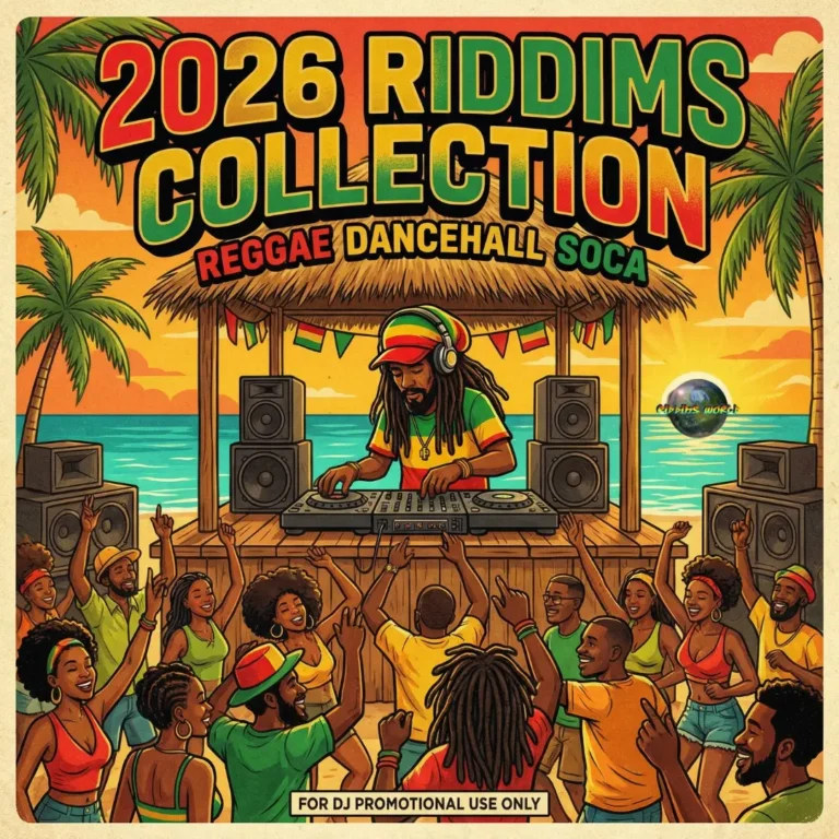 2026 Riddims Collection - Reggae Dancehall And Soca Dj Pack