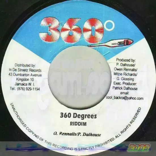 360 degrees riddim - in the streetz records