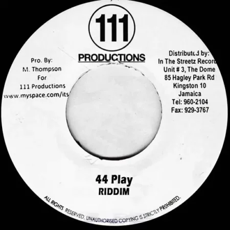 44 Play Riddim – 111 Productions 44 play riddim - 111 productions
