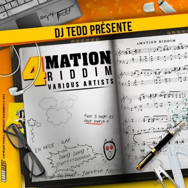 4mation riddim - dj tedd