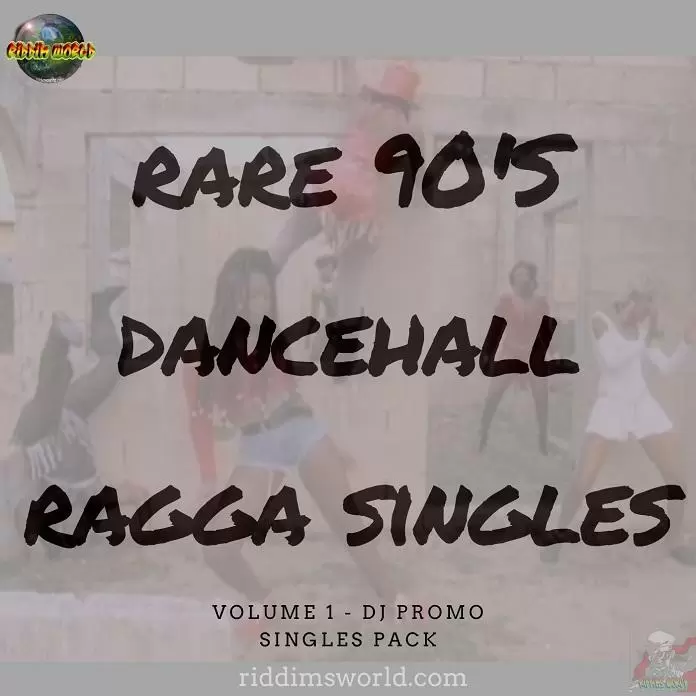 rare jamaican 90s dancehall ragga singles pack