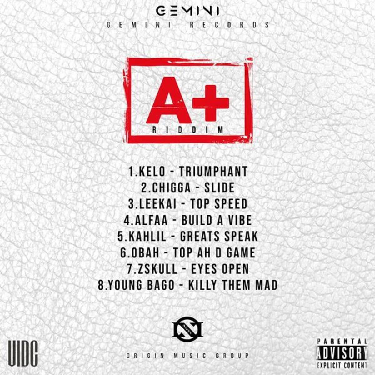 A+ Riddim - Gemini Records