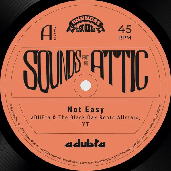 adubta, yt & the black oak roots allstars - not easy