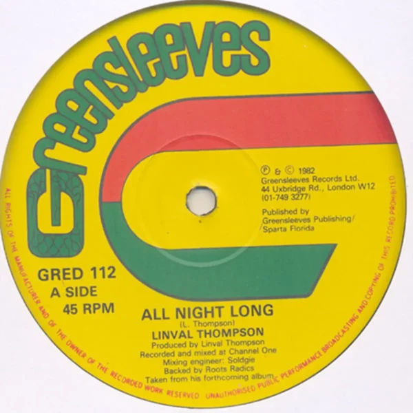 All Night Long Riddim - Various Labels