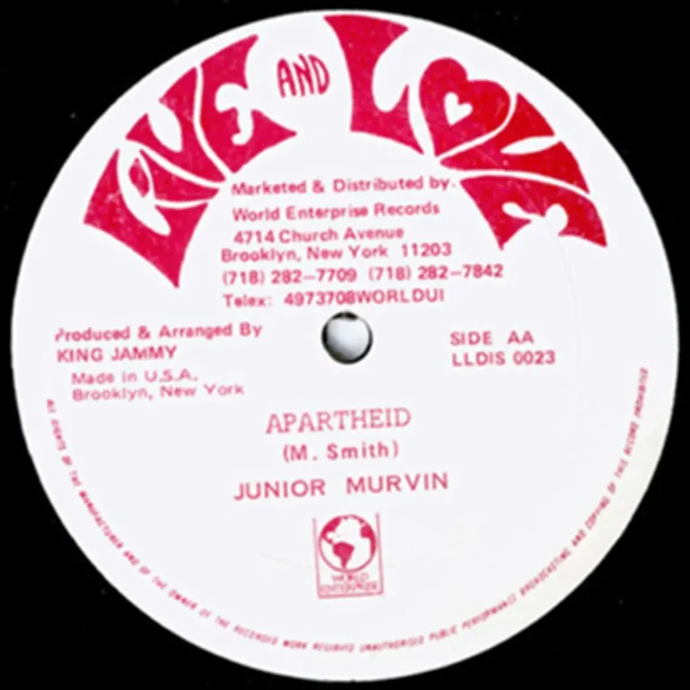 Apartheid Riddim - Jammy's